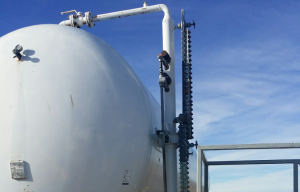 Close Up Image of Pressure Vessel